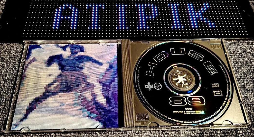 🥇 Ultra raro y confidencial, CD coleccionista House '89! ¡36 años! Coleccionable 📀 – photo 3